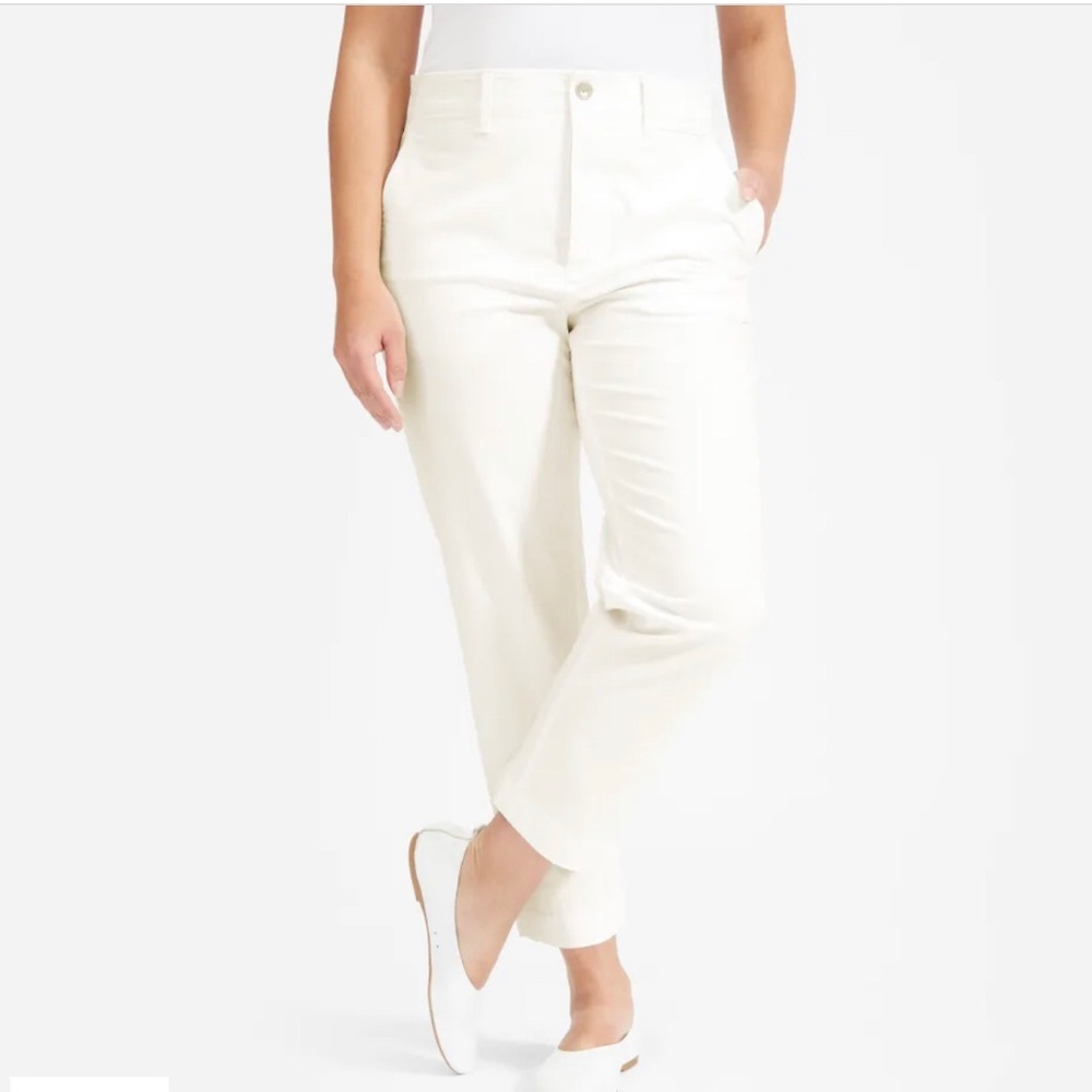 Everlane Lightweight Relaxed Chino, white
